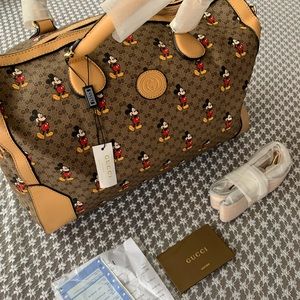 Gucci x Disney Limited Edition Mickey Mouse Duffle